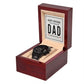 Black Chronograph Watch- Gift To My Dad -  Birthday gift to father. www.gemmacraft.com