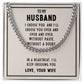 Cuban Link Chain- To My Husband