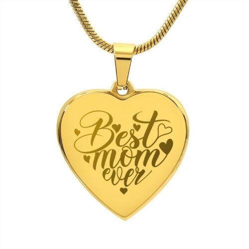 Engraved Heart Necklace! - www.gemmacraft.com
18K yellow gold necklace