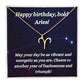 Happy birthday- Zodiac Symbol Necklace-Aries - www.gemmacraft.com