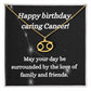 Happy birthday-Zodiac Symbol Necklace-Cancer - www.gemmacraft.com