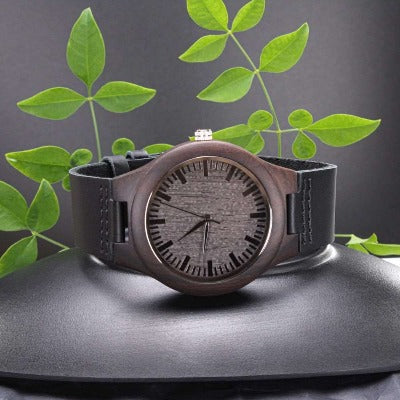 Personalized Engraved Wooden Watch