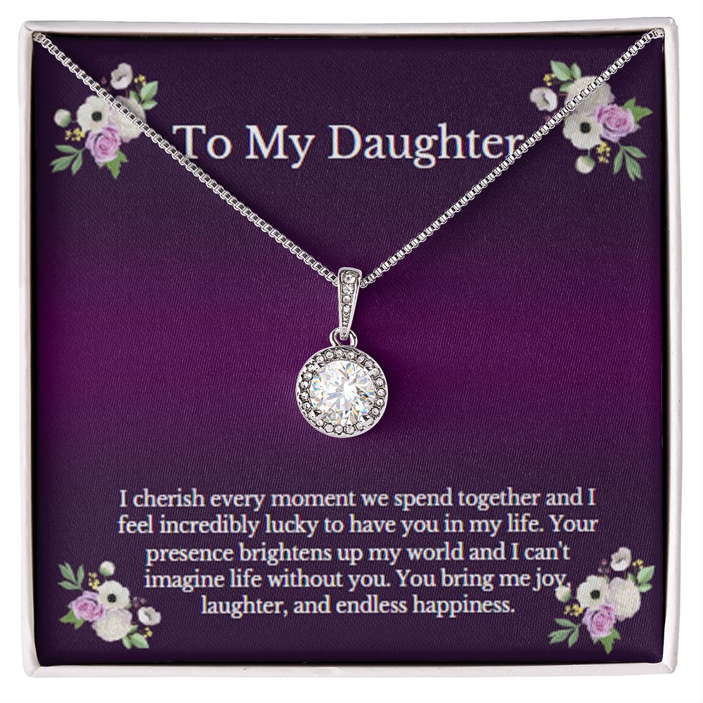 To My Daughter. Eternal Hope Necklace. - www.gemmacraft.com. Gift to Daughter