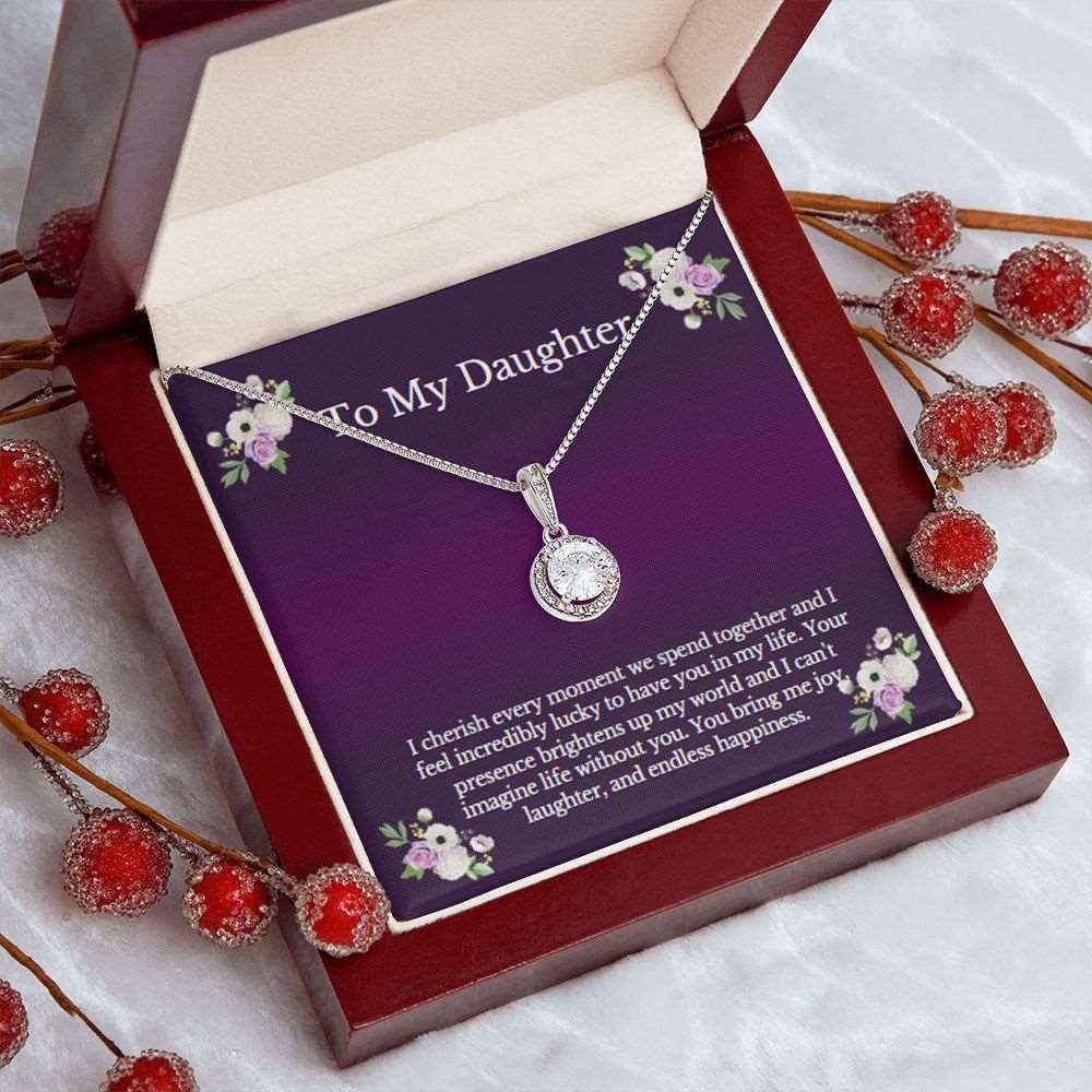 To My Daughter. Eternal Hope Necklace. - www.gemmacraft.com. Gift to Daughter