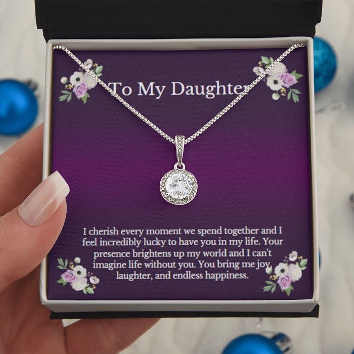 To My Daughter. Eternal Hope Necklace. - www.gemmacraft.com. Gift to Daughter