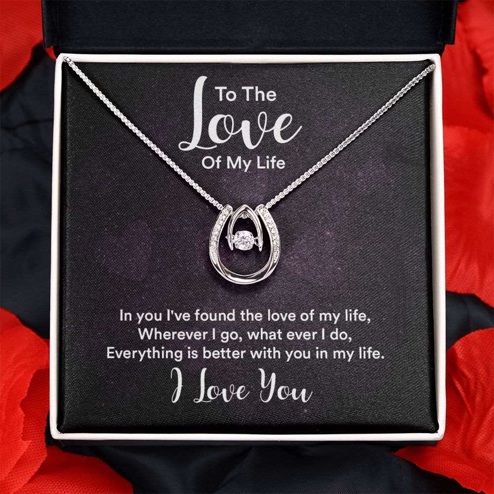 To My Love. Lucky in Love-Necklace