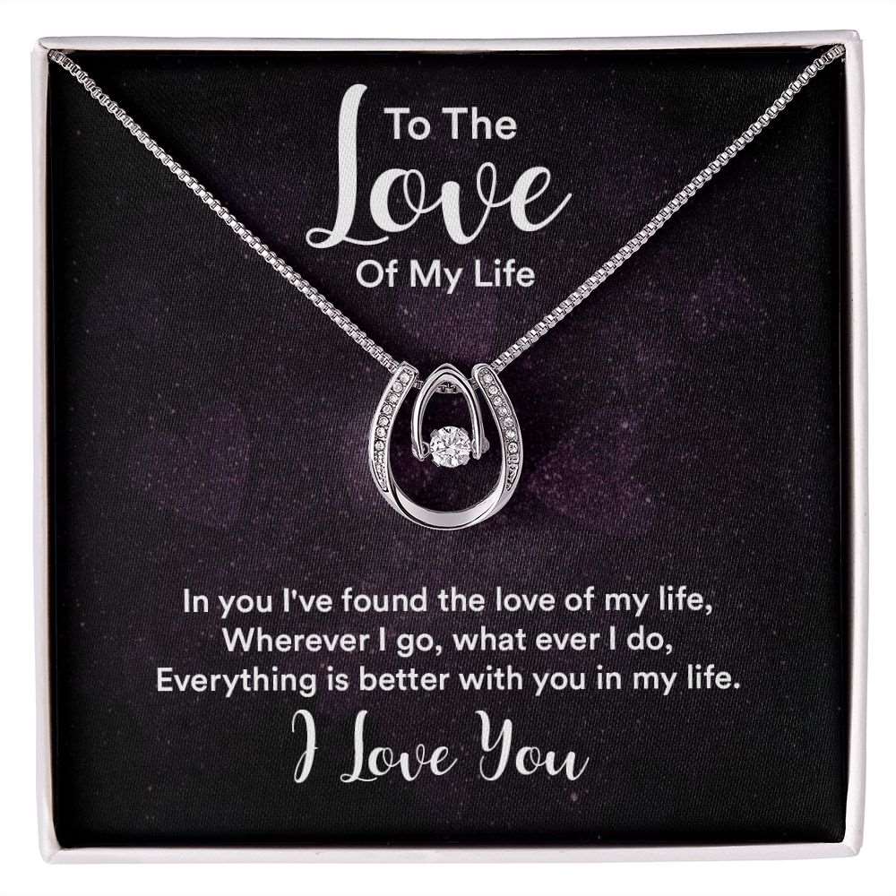 To My Love. Lucky in Love-Necklace