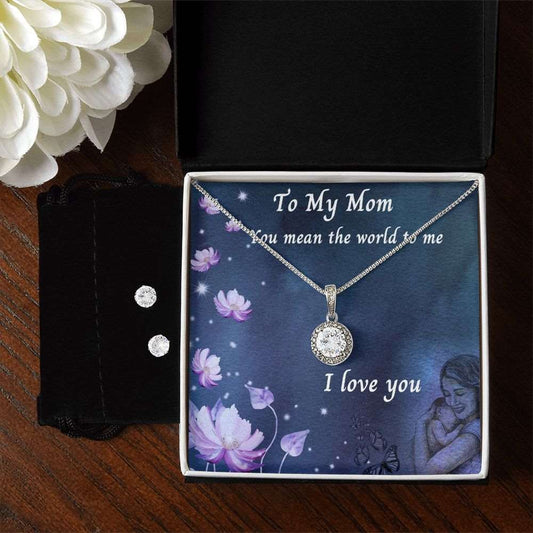 To My Mom. Eternal Hope Necklace and Earring Set Media 